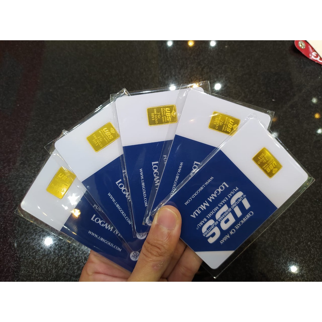 Jual UBS Logam Mulia Emas 2 Gram Indonesia|Shopee Indonesia