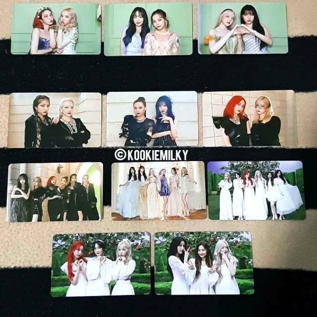 GFRIEND Benefit Photocard Unit - Official Album Song Of The Sirens Apple sinb yerin sowon eunha