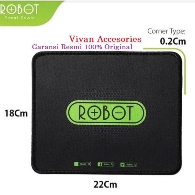 Mousepad Gaming Robot MP01 / RP01 Mousepad Anti-Skid E-Sport Series