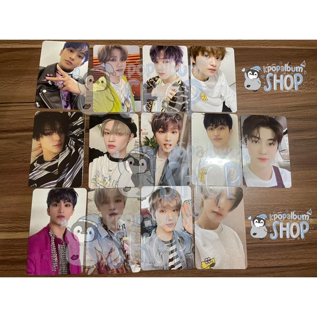 NCT dream hot sauce postcard book OFFICIAL chilling / BORING / CRAZY / PHOTOCARD CAFE / PHOTOCARD  N