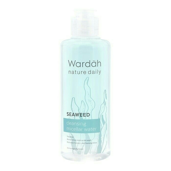 WARDAH ALOE SEAWEED CLEANSING MICELLAR WATER 240ML (kemasan baru )