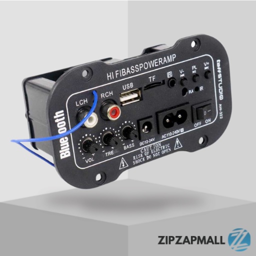 Amplifier Board Audio Bluetooth USB Radio TF DIY 30W AW-322 / Amplifier Mobil Mini Bluetooth Rakitan Karaoke Remote 12 Volt Super Bass Import Original 4 Chanel Class D / Pengeras Suara Speaker Mobil