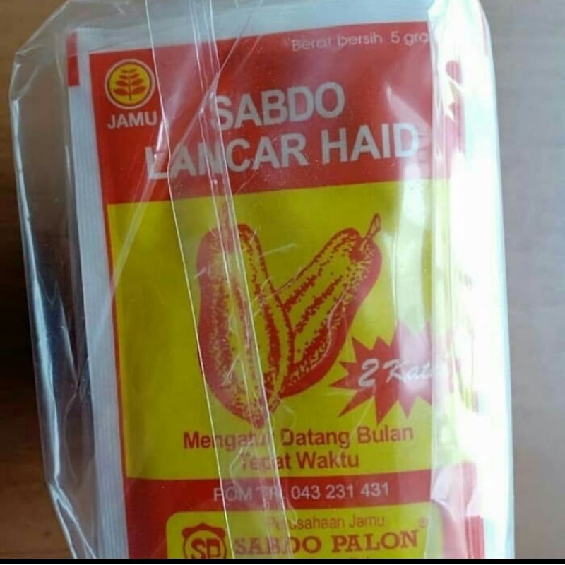 

jamu cap kates Sabdopalon isi 10