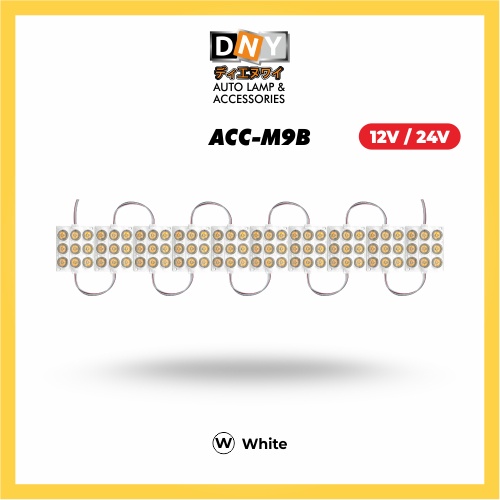 MODUL LED 9 MATA 24 V / 12 V ( 3 x 3 ) / MODUL LAMPU LED 9 MATA