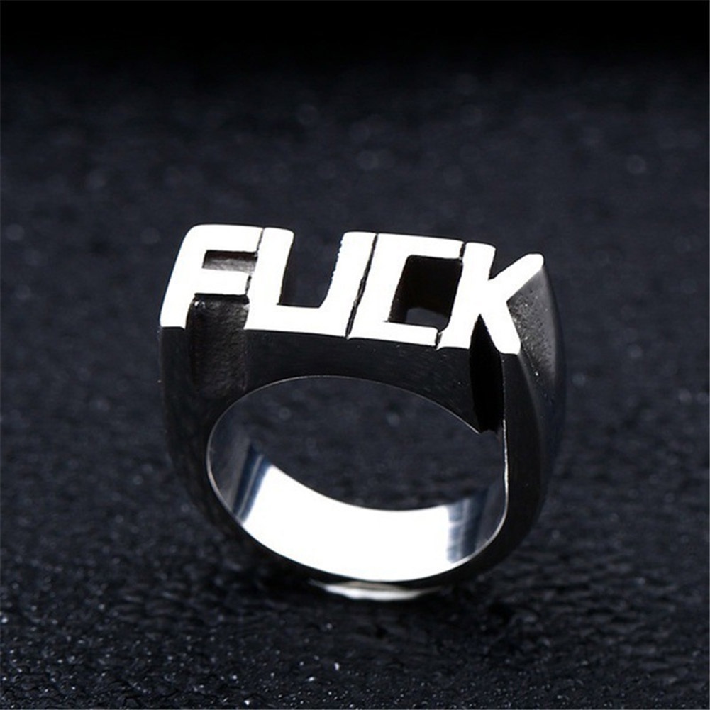 Creative  Unisex  Stainless Steel  Punk Rings