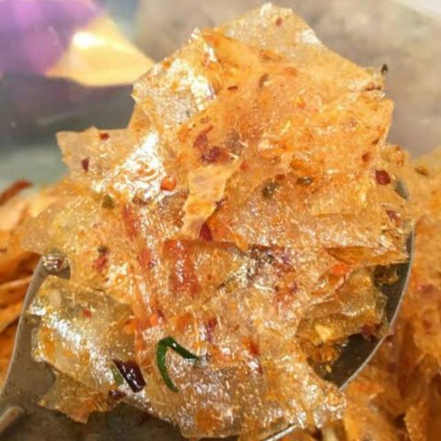 

Keripik Kaca Daun Jeruk Pedas 1kg - Keripik Kaca Extra Pedas - Keripik Kaca Pedas 1kg - Keripik Kaca