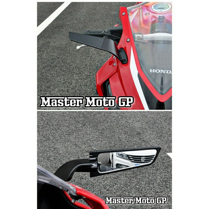 spion winglet spion fairing aluminium baja Spion winglet stealth zx25R R25 R15 CBR250RR ZX636 Ninja250FI ninja250 carbu Xabre GSX Nmax Xmax