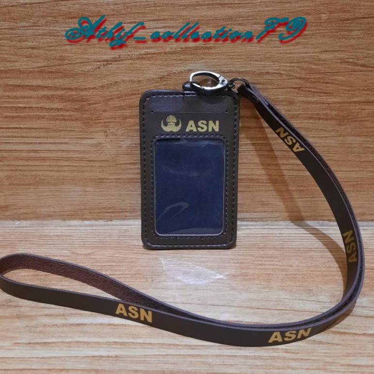 

ゞ Tempat Id Card ASN Korpri Kulit Holder Id Card Kulit Korpri ASN ⇻