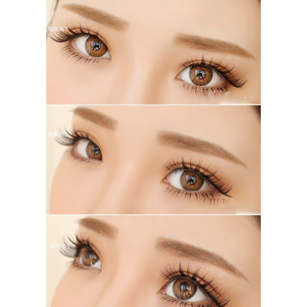 Softlens EOS Rainshower - Soflen Warna Brown Gray Blue Pink