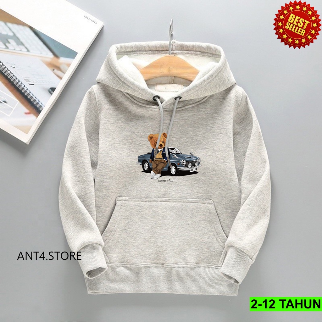 Hoodie CLASIC Anak Laki Laki Perempuan / Jaket Anak BEST SELLER  Anak Usia 2 - 12 Tahun / Sweater CLASIC TERBARU Anak Cewek Cowok  Switer Distro Bisa COD