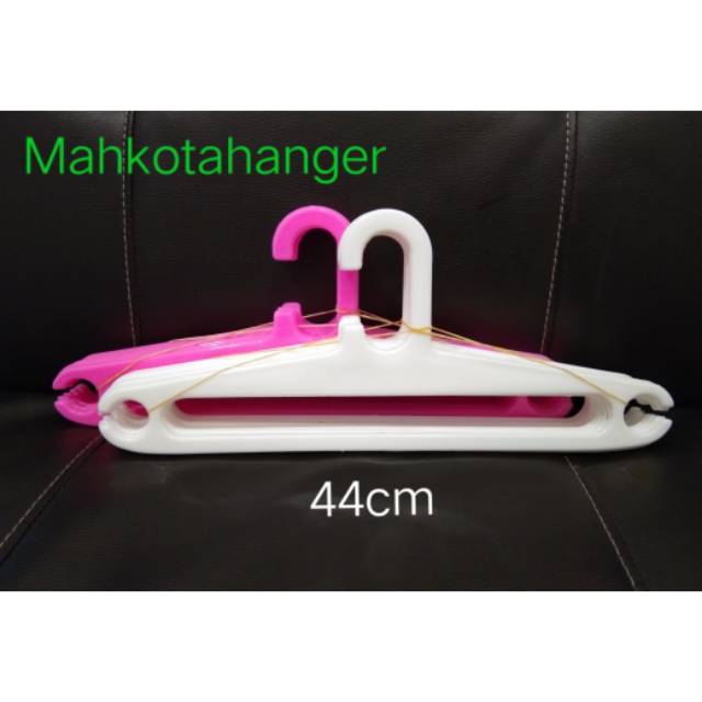 Hanger Plastik 18 Inch display | Gantungan baju plastik elastis