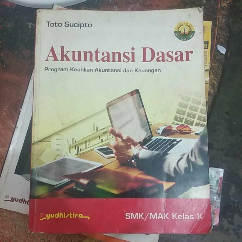 buku akuntansi dasar SMK/MAK kelas 1-10 penerbit Yudhistira