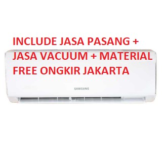 PROMO AC SPLIT SAMSUNG 1 PK AR-09NRFLDWKNSE (FREON R-410A, 815 WATT)