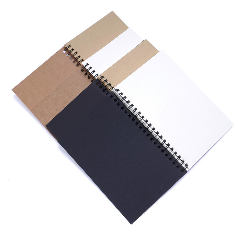 【 ELEGANT 】 Retro Notebook Hard High Quality Terikat Spiral Coil Buku Kosong