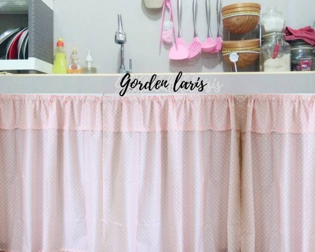 Gorden penutup kolong dapur uk L 100 x T 75-3