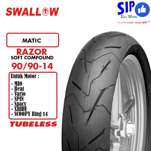Ban Swallow Razor XP 90 90 ring 14 Tubeless SB 148