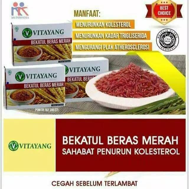 

Bekatul beras merah vitayang KK