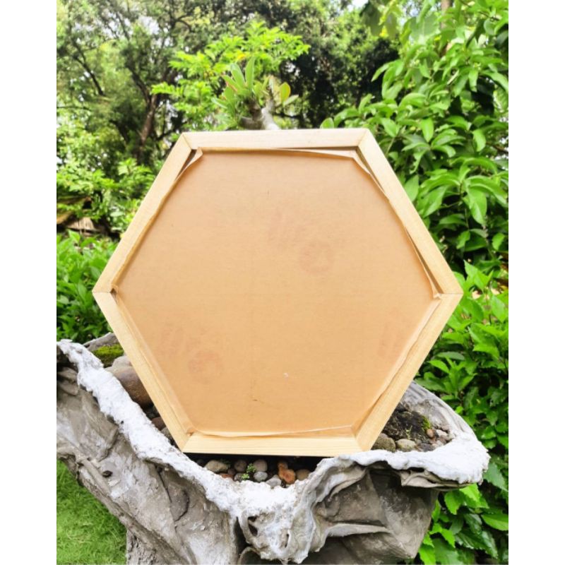 Box Mahar Hexagon Akrilik