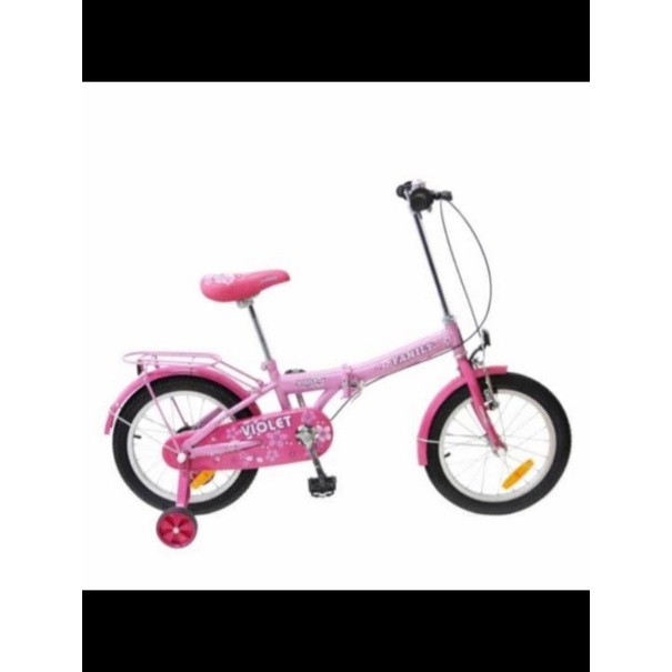 Folding Bike / Sepeda Lipet Anak 16 Family Violet