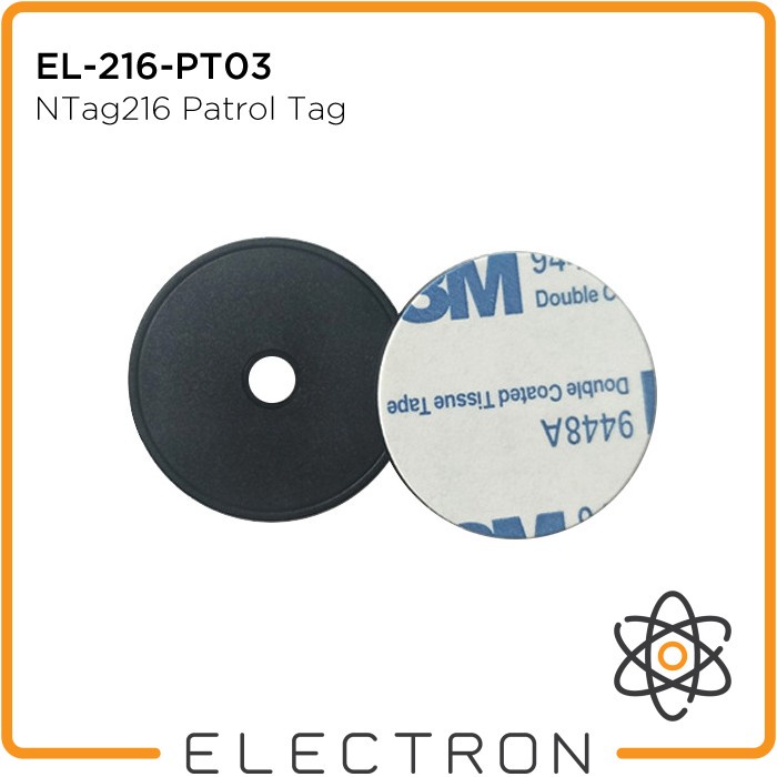 EL-216-PT03 Patrol Tag Check Point NTag216 NTag RFID NFC 13.56MHz ABS