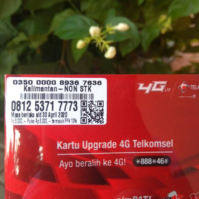 Nomor Cantik Simpati/Telkomsel Triple 7 Murah 0812 5371 7773