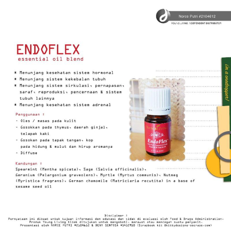 ESSENTIAL OIL ENDOFLEX YL