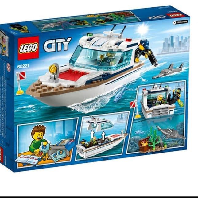 Lego City Diving Yacht Big Sale Shopee Indonesia