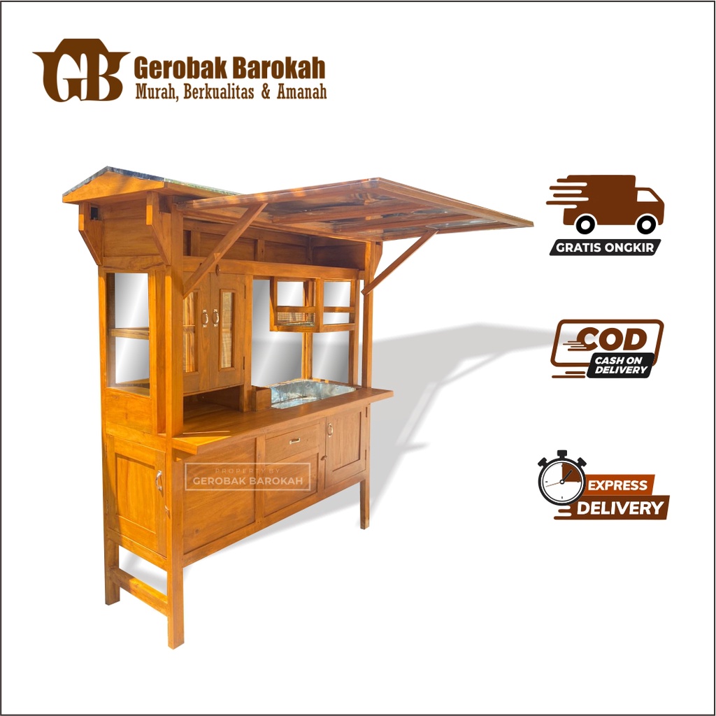 Gerobak Siomay / Gerobak Gorengan / Gerobak Dorong Gerobak Jualan Batagor atau Somay