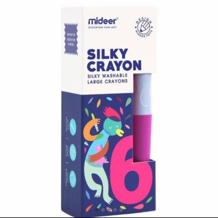 

Aman Mideer Silky Crayon 6Pc Limited