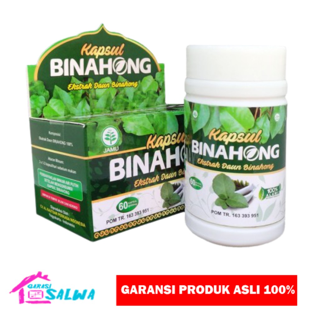 

Kapsul Binahong Original Al Kautsar Perkasa Indonesia 60 Kapsul Obat Herbal Sehat Alami Multikhasiat