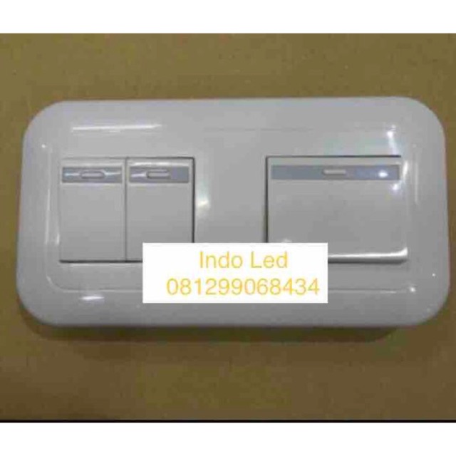 Saklar 3 gang Panasonic saklar triple Panasonic