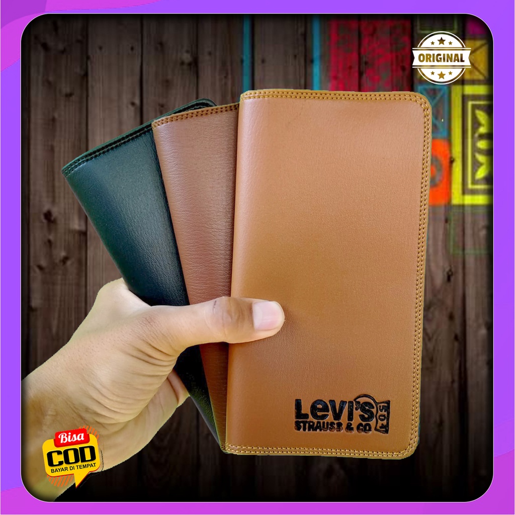 Dompet cowok pria levis panjang Bayar di tempat