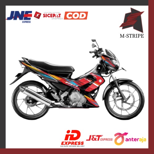Decal Suzuki satria F1 150 / Striping satria f 150 / stripping satria F150 / decals satria fu / stik