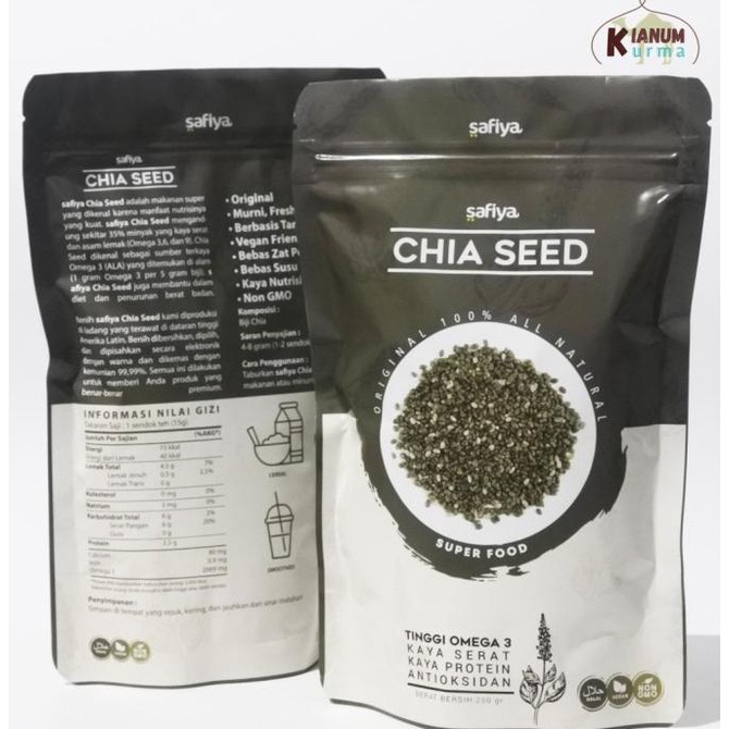 

Chia Seed Organic Mexico 1 Kg Premium Original