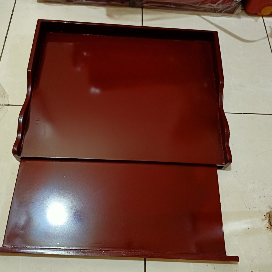meja altar dewa / altar / dewa bumi / te cu kong / tecukong / gantung - 40 x 48 cm - lk