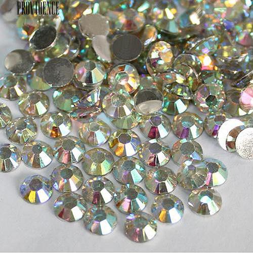 [Bayar Di Tempat]  1000 Pcs Putaran Pipih Scrapbooking DIY Craft Beads Berlian Imitasi