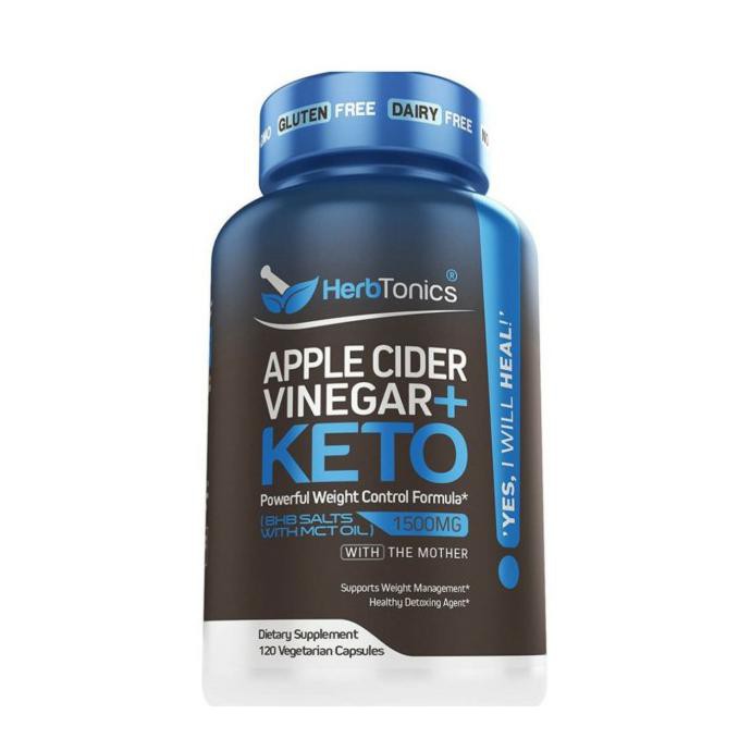 

Herbtonics Apple Cider Vinegar + Keto 1500Mg 120 Capsules Studio.Abrarr