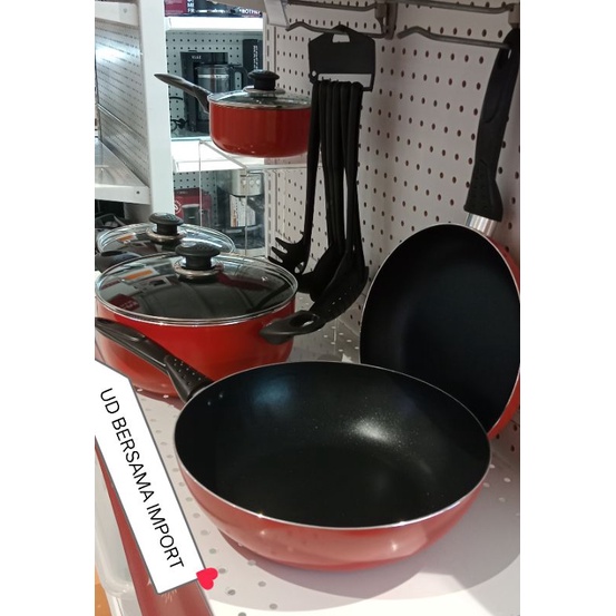 KRIS Perlengkapan Set Masak Aluminum/Anti Lengket/Cookware Berkualitas