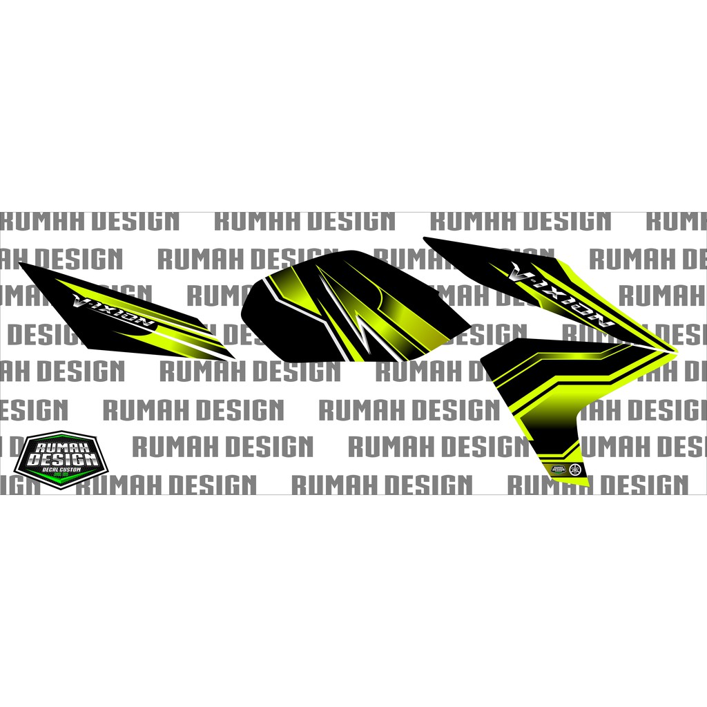 DECAL STICKER STRIPING VIXION 2017 012