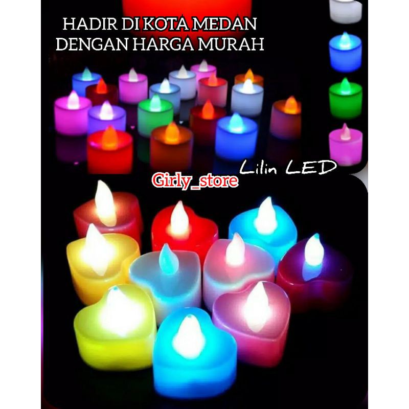 LILIN LED | LED CANDLE | LILIN ULANG TAHUN | LILIN NATAL