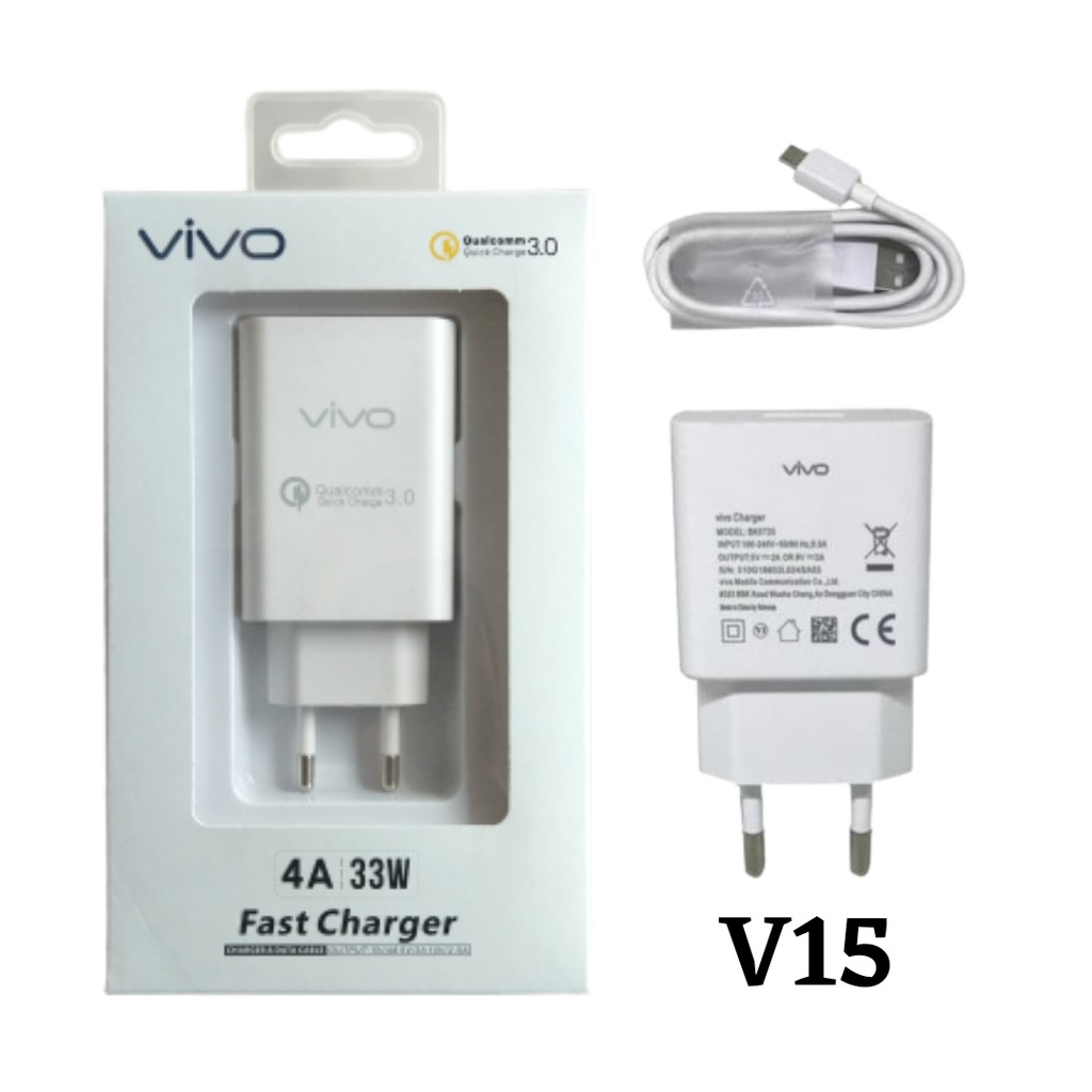 Charger VIVO V15 ORIGINAL fast charging