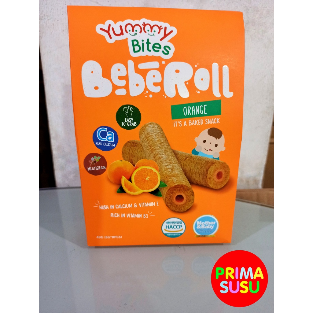 Yummy Bites Beberoll Orange 40 GR