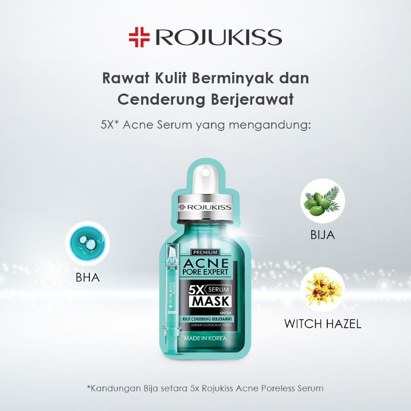 ⭐️ Beauty Expert ⭐️ ROJUKISS Premium 5X Serum Mask 25ml