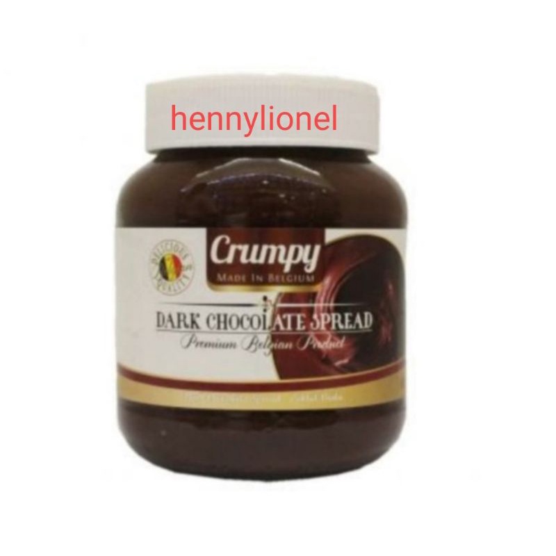 

crumpy dark chocolate spread 400gr