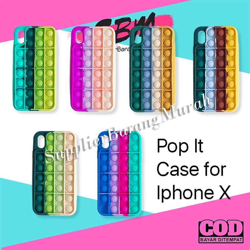 Pop It Iphone Case untuk Iphone X 11 dan 12 FS1252