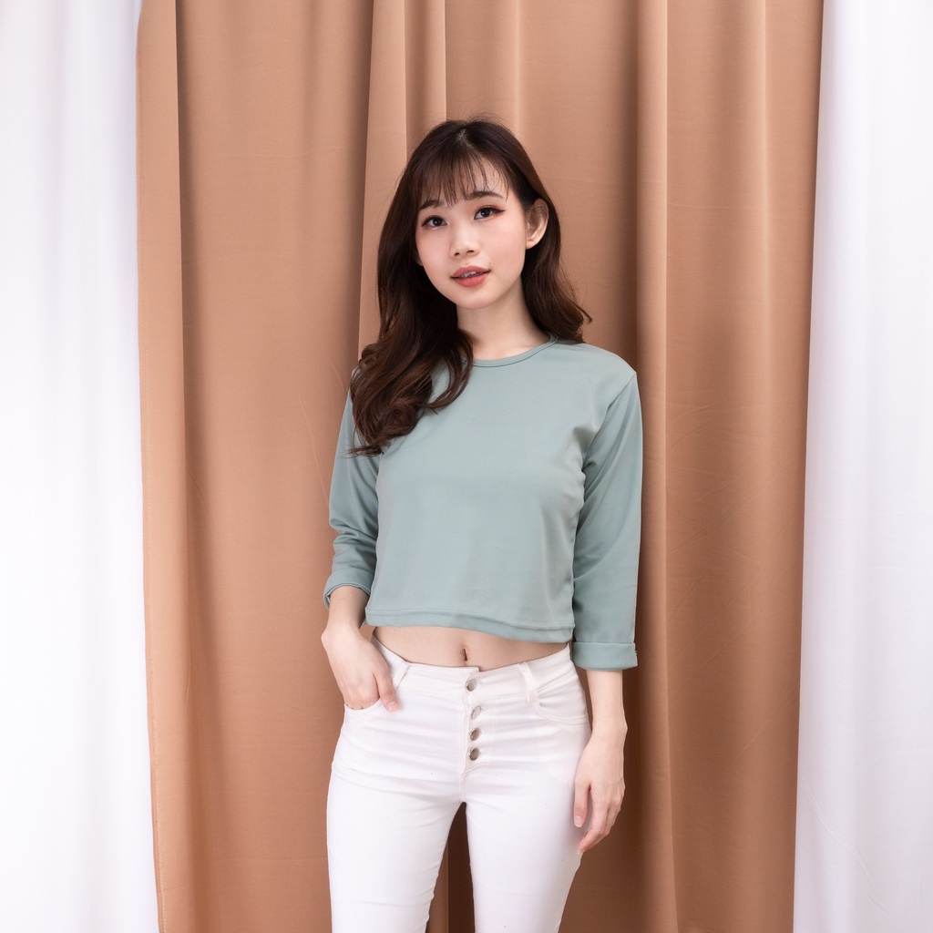 Stacy Oversize Cop Top | Blouse Stacy Wanita