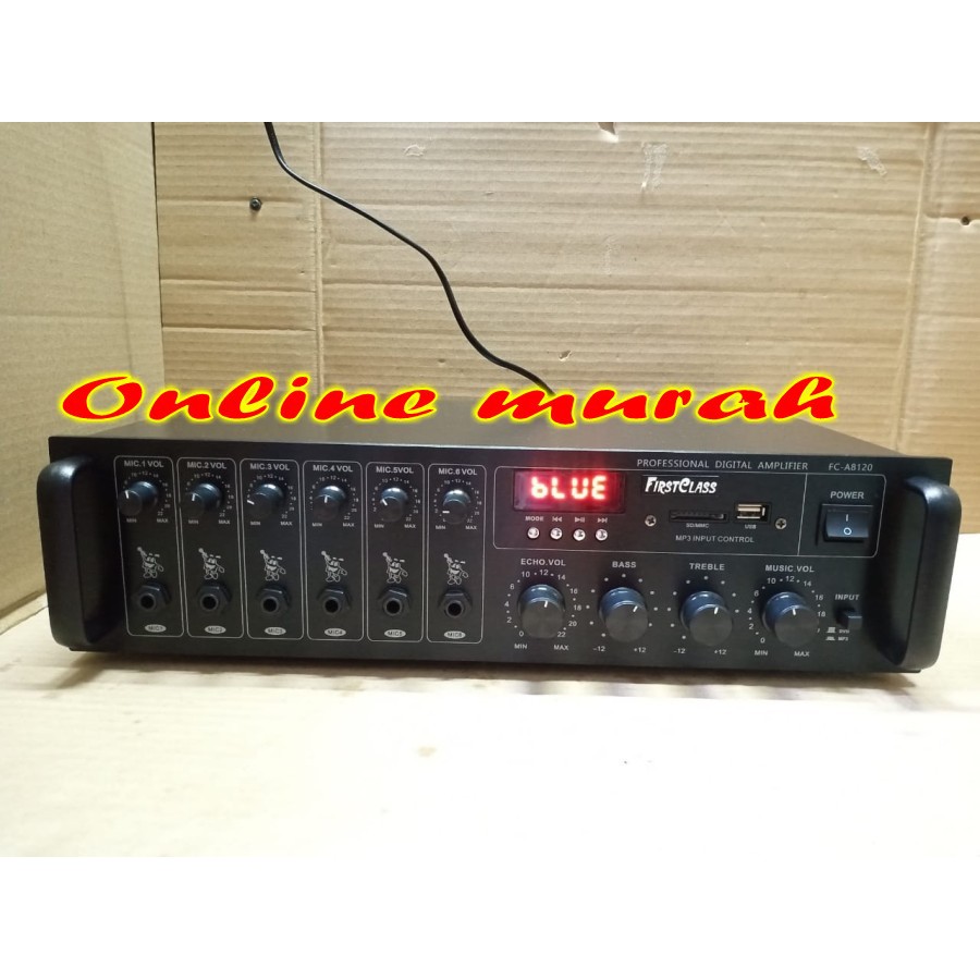 AMPLIFIER AMPLI FIRSTCLASS FC-A8120 FCA 8120 FCA8120 DIGITAL