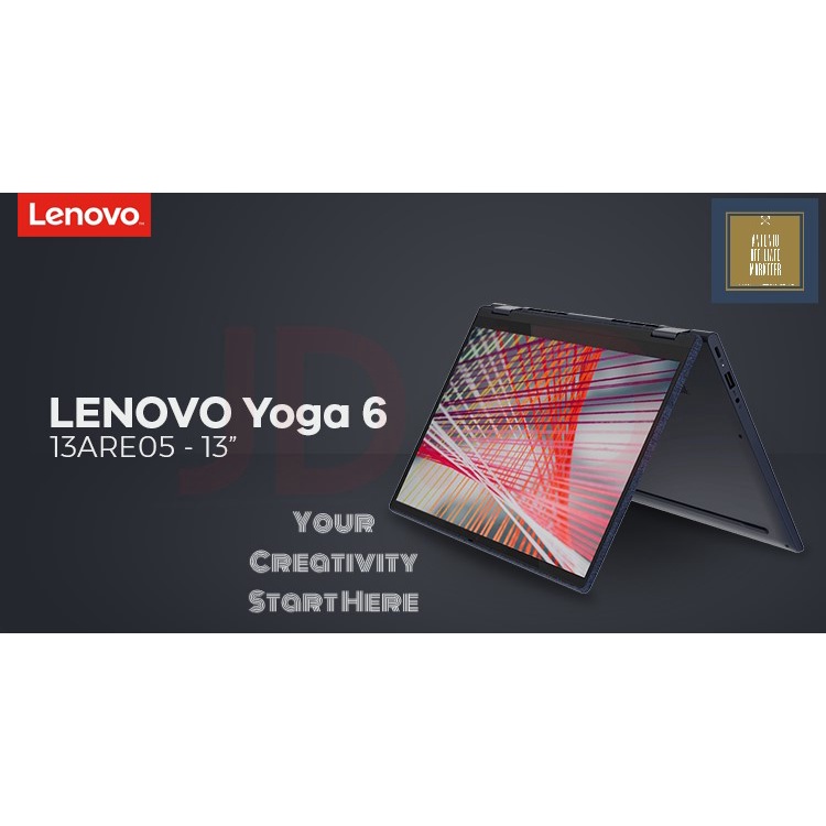 Lenovo Yoga 6 AMD Ryzen 5 5500U 16GB RAM 512GB SSD