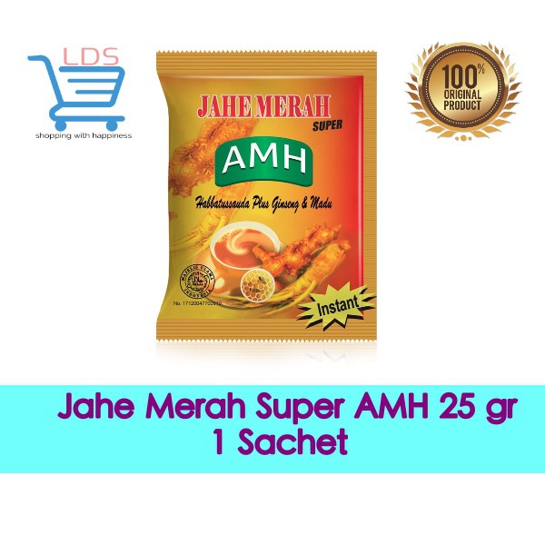 

JAHE MERAH SUPER AMH HABBATUSSAUDA [1 SACHET]