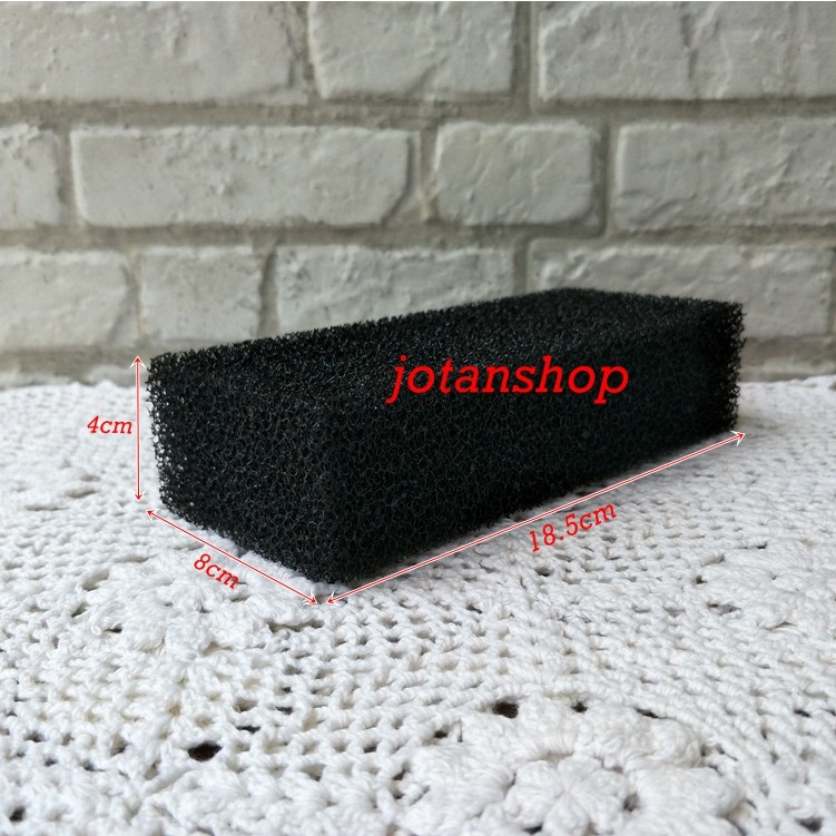 Kapas busa Bio Foam biofoam MINI HITAM media filter aquarium aquascape